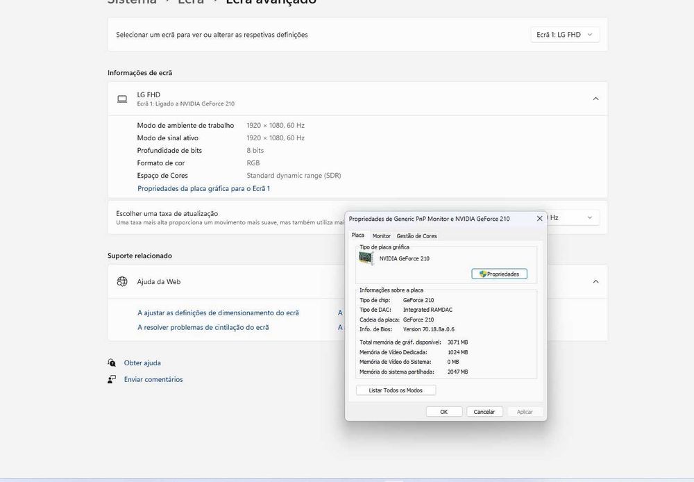 Computador Quad Core | Windows 11 | SSD 500GB + 320GB HDD | Ideal para Escritório e Net