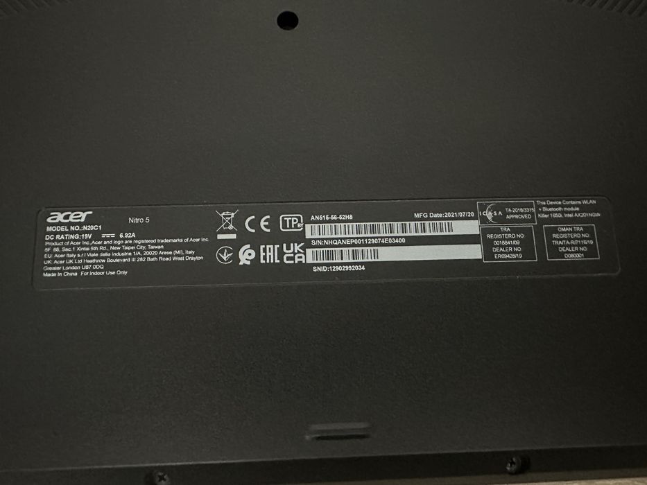 Sprzedam Acer nitro 5