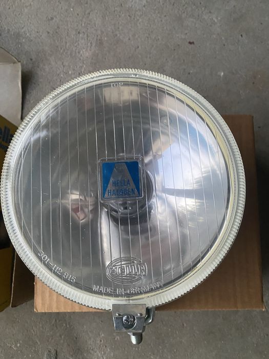 Farol Longo Alcance Hella Halogen 160 Novo Caixa Original