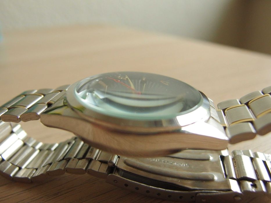 fi 37mm zgrabny męski zegarek BRENER japan movt datownik quartz