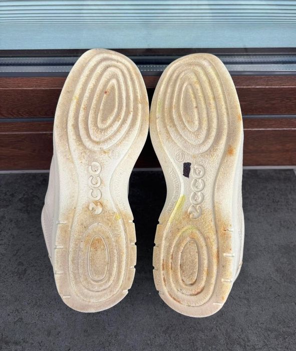 Ecco Soft vegetable półbuty  skórzane damskie 38