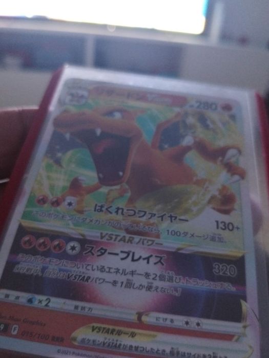 Cartas originais Charizards
