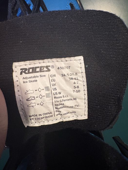 Łyżwy regulowane Roces 38-41