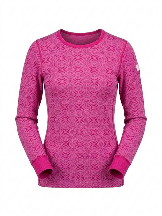 JANUS damska koszulka termoaktywna 80% wełna MERINO turystyczna góry M
