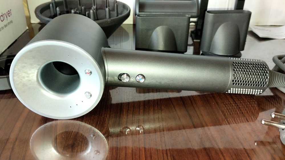Фен Leafless Hair Dryer, аналог Dyson Supersonic, с 5 насадками. Новый