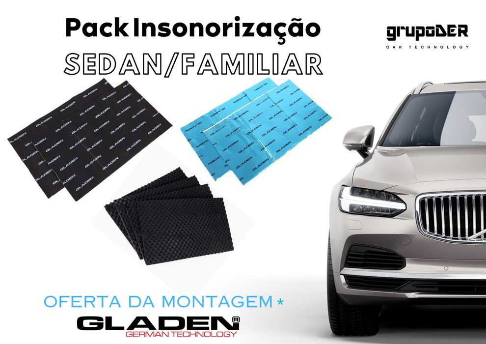 Pack's de Insonorização Gladen Completos