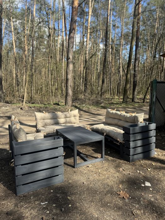 Диван із дерева,диван із піддонів,садовая мебель,садові меблі,ротанг