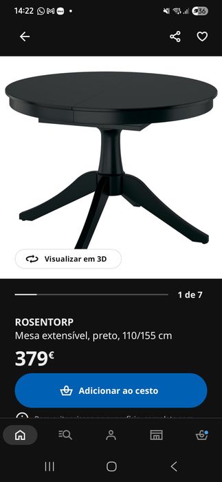 Mesa Rosentorp IKEA