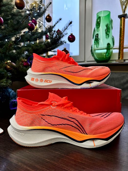 Buty do biegania Li-Ning FEIDIAN 3.0 ULTRA Pmaranczowy r.43.5