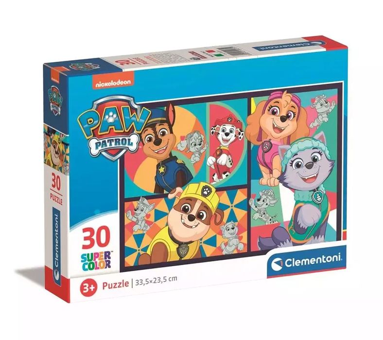 Puzzle 30 Super Kolor Paw Patrol. Clementoni
