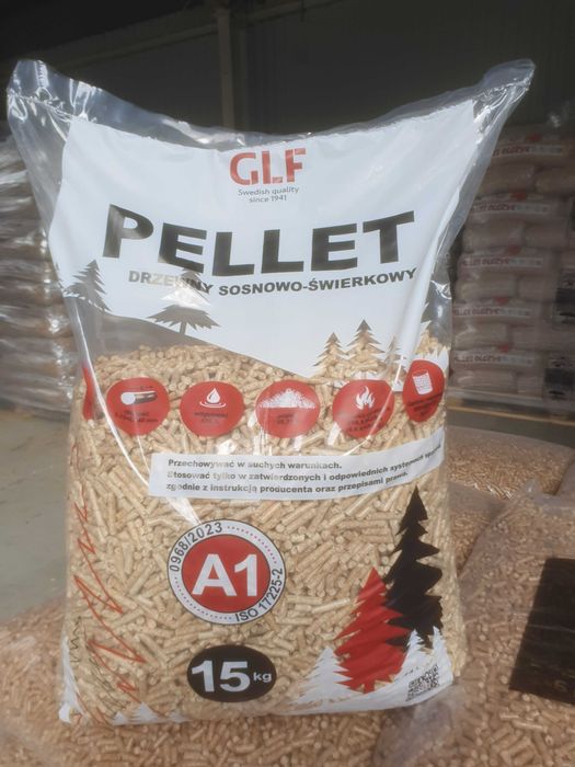 Pellet drzewny Bio-Pellet Kuzio Drewnoland Olczyk BSH GLF A1 6mm