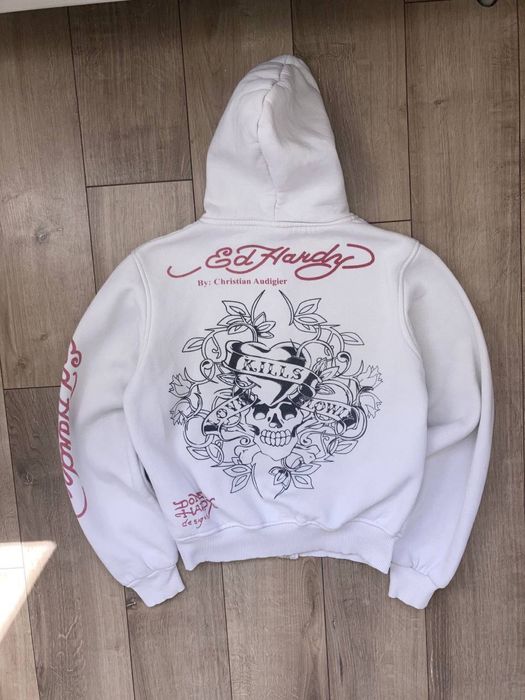 Ed hardy zip hodie