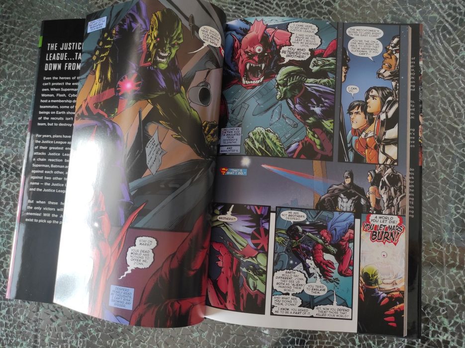 Justice League Vol 4 The Grid HC DC comics Geoff Johns Ivan Reis