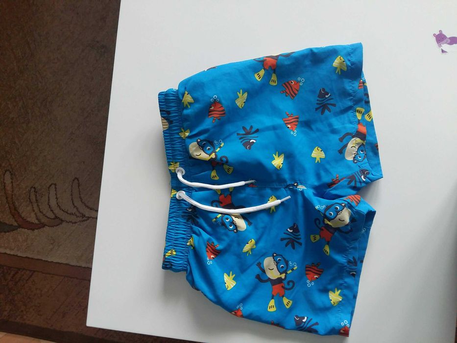 Krótkie spodenki niebieskie