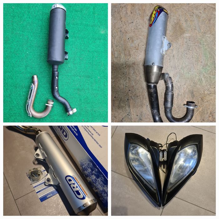 Wydech tłumik FMF CRD Big Gun Yamaha YFZ 450 Raptor koła części quad