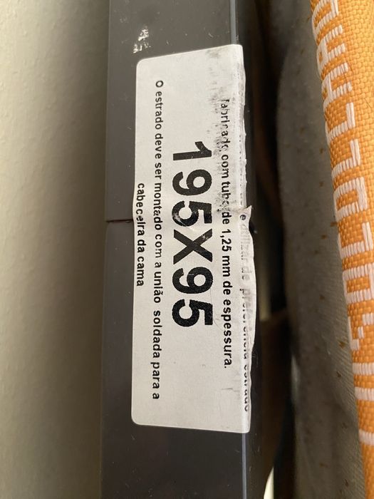 Cama individual tipo IKEA + Colchão 195x95