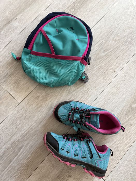 Buty trekkingowe + plecak