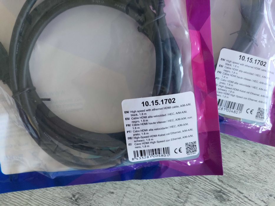 NanoCable Cabos HDMI High Speed de 1.8M (Selados)