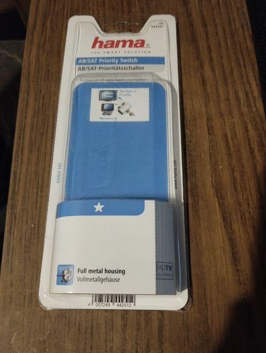 Przełącznik priorytetowy AB/SAT Hama