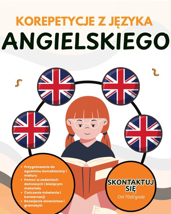 Korepetycje z języka angielskiego