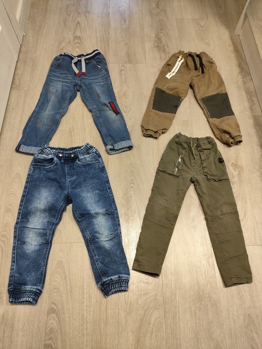 Spodnie dla chłopca rozm 110, 35 zł za wszystko