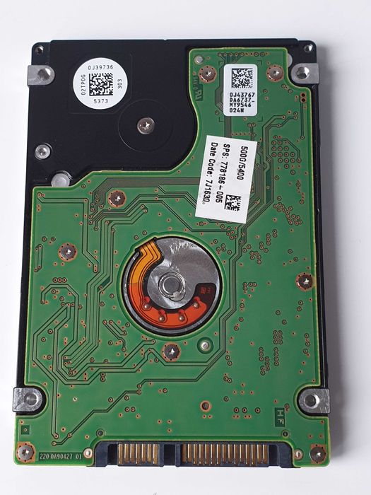 Жорсткий диск  HDD 500Gb 2,5" HGST HTS545050A7E680