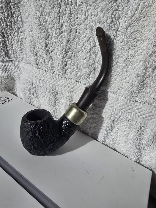 Markowa fajka Peterson of Dublin - System / Sterling Silver, vintage