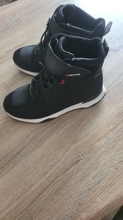 Botas de moto - ARMURE Dustin Waterproof Black