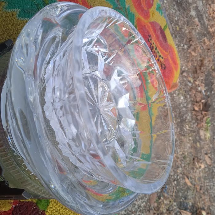 Ваза конфетница из стекла