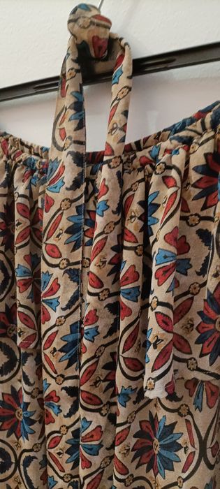 Vestido comprido estampado da Lanidor