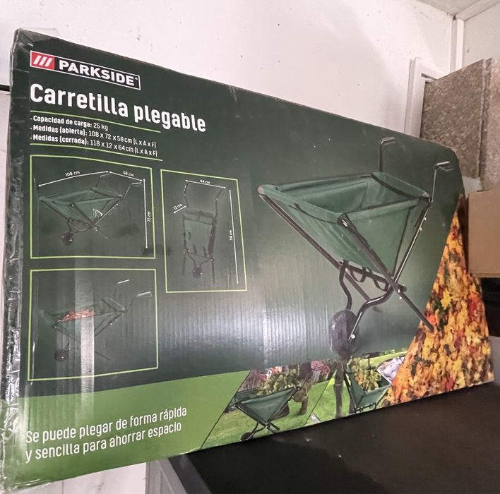 Carro de mão de jardim