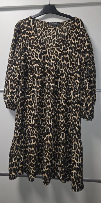 Sukienka panterka damska