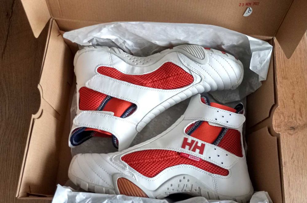 Buty żeglarskie Helly Hansen Shorehike V3 Off White rozmiar 40,5