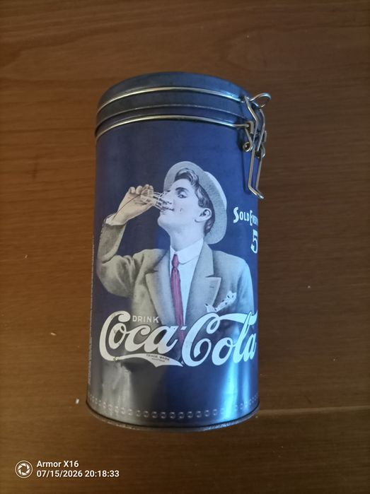 Lata da coca cola