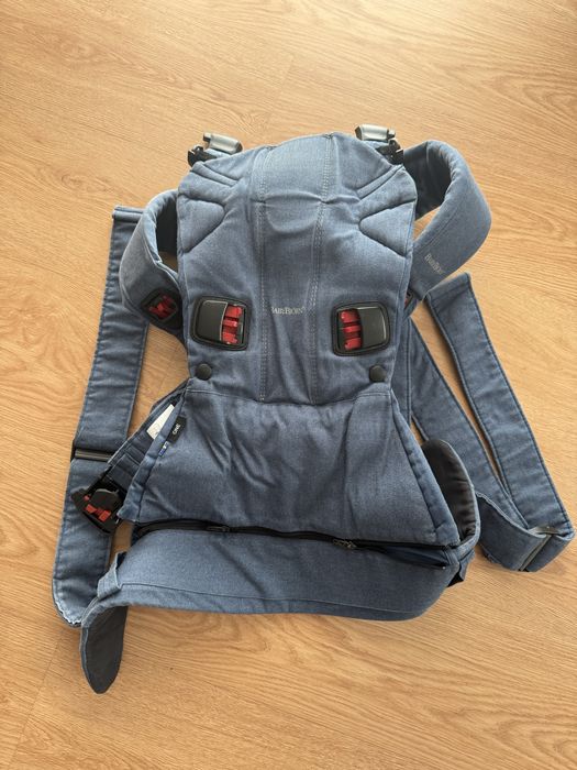 Marsupio Baby Bjorn One azul