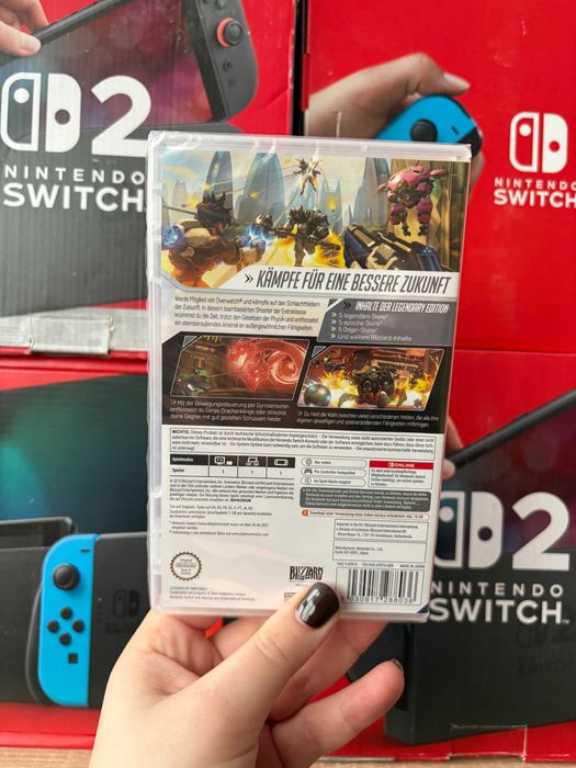 Гра Overwatch на nintendo , картридж з грою на нінтендо, ліцензія