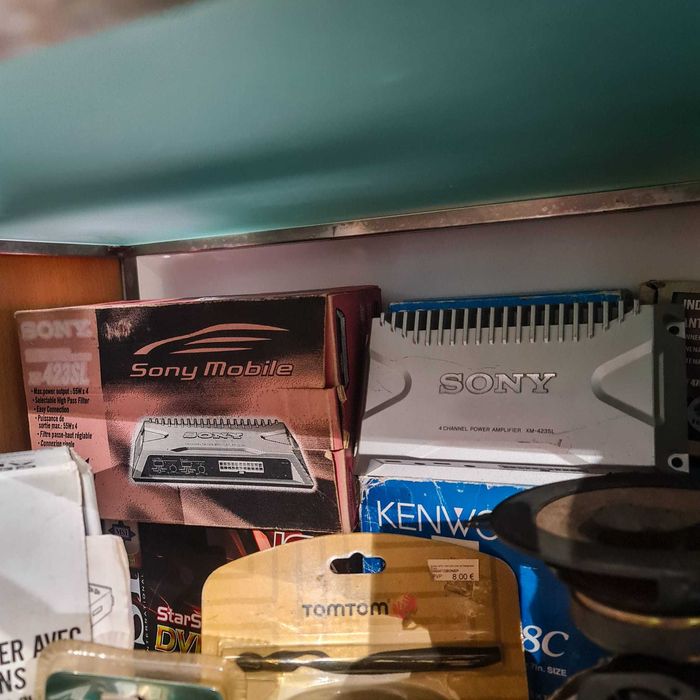 Amplificador SONY XM-423SL (4 Canais / Car-Audio)