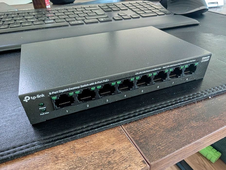 TP-Link LS108GP Switch 8-port Gigabit Poe