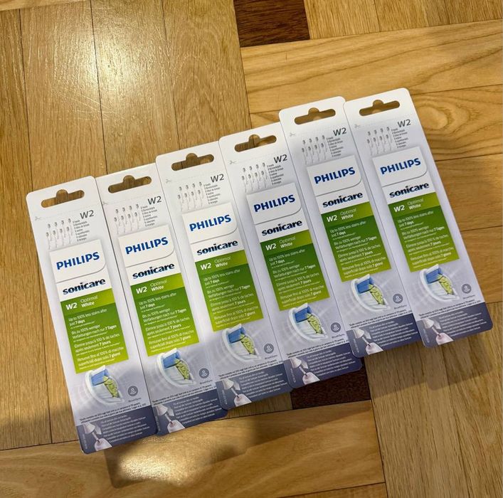 Насадки для електричної зубної щітки Philips Sonicare W2 Optimal (8шт)
