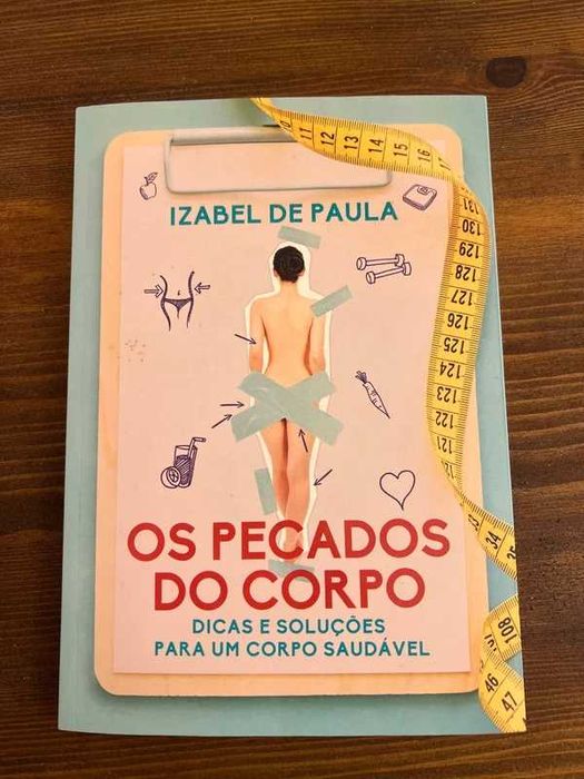 Livro Os pecados do corpo Novo Izabel de Paula