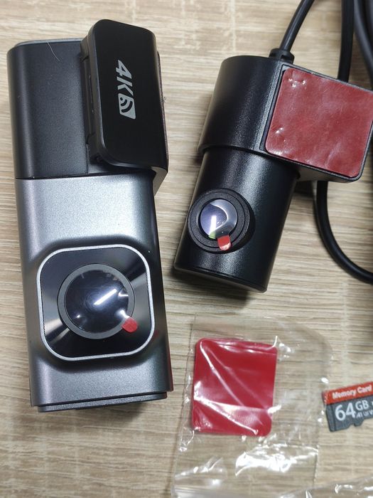 Відеореєстрар  4K + 1080P Navycrest 5GHz WiFi з SD-картою 64GB