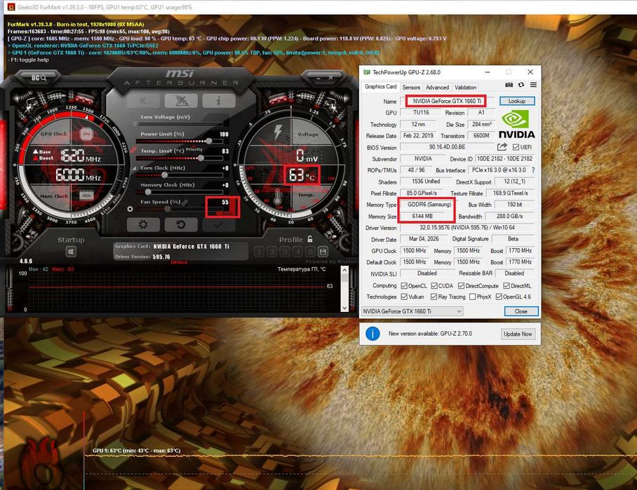 Ігровий ПК Ryzen 3 1200 GTX 1660 Ti 6GB 8-DDR4 240-SSD AM4 A320