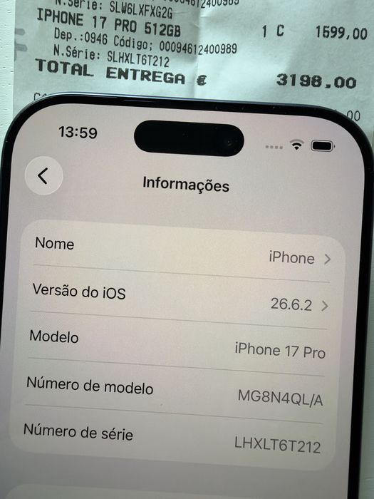 iPhone 17 Pro Deep Blue 512 GB