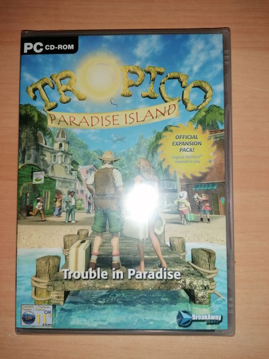NOVO e SELADO - Jogo PC " Tropico Paradise Island "