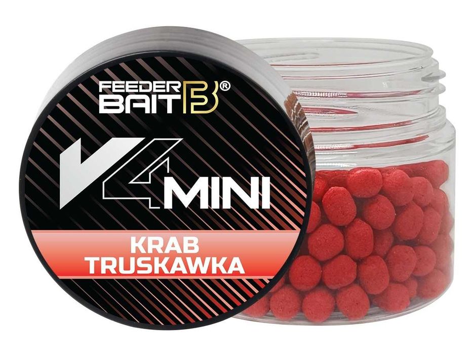 V4 mini - Truskawka & Krab - Feeder Bait