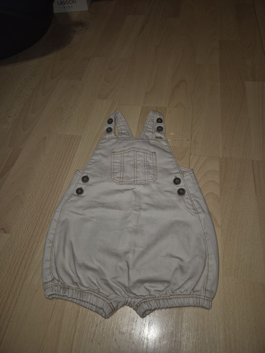 Ogrodniczki krótkie niemowlęce George NOWE 6-9 miesięcy
