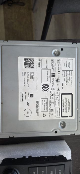 Radio 7 polegadas + seat easy conect seat ibiza 6j