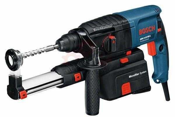 Młotowiertarka Bosch GBH 2-23 REA + moduł odsysający Kufer jak Nowa !