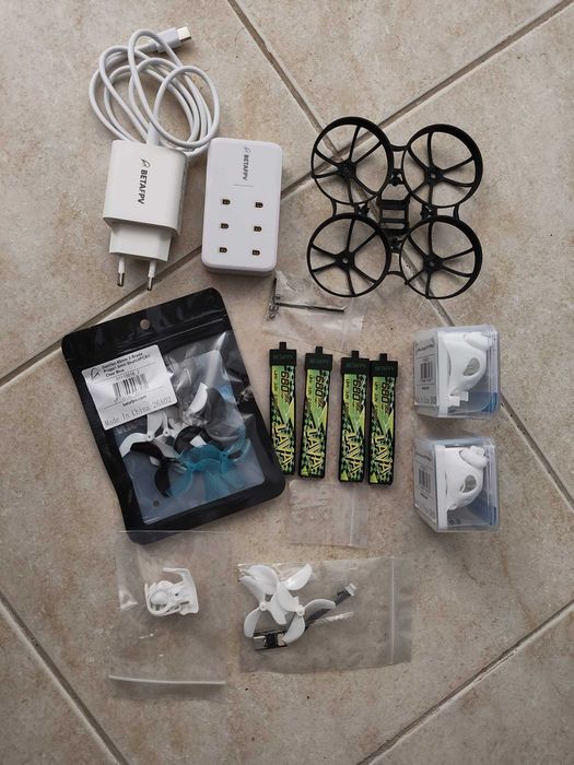 Kit HD completo Drone + Controller + Googles Betafpv