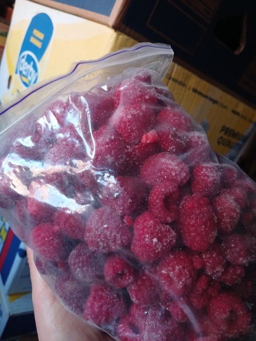 Заморожена малина